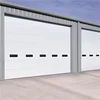 White Steel Automatic Industry Door With Lighting Windows