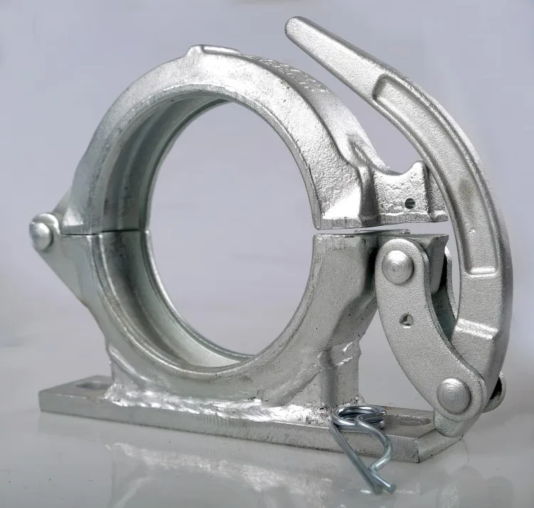 Dn125 Snap Putzmeister Concrete Pump Snap Clamp Coupling With Mounting