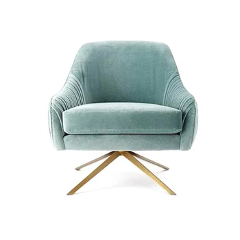 Leisure Style Hotel Lobby Velvet Swivel Chair Sofa Furniture Leisure Style Hotel Lobby Velvet Swivel Chair Sofa Furniture