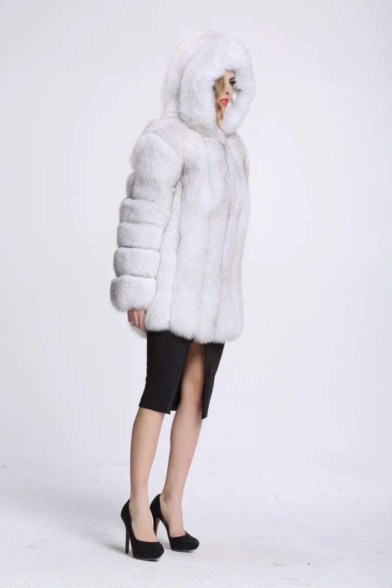 Wmwmnu long Sleeve Winter Women High Imitation Faux Fur Coat Jacket Fur Coat Women Clothes thick warm Fox Fur Coat plus Size