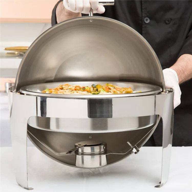 Used Restaurant Equipment For Sale Roll Top Induction Chafing Dish