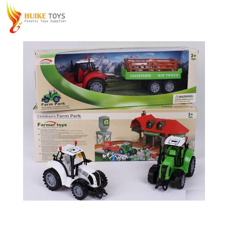 mini toy truck and tractor