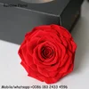 Big Size Red Preserved Rose Flower Real Touch Giant Preserved Fresh Roses