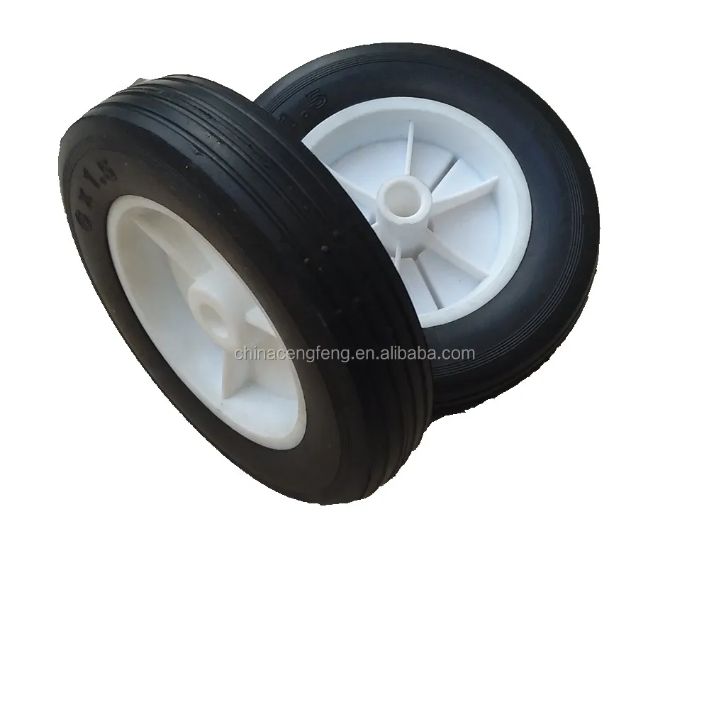 Wagner Puncture-Proof Wheelbarrow Wheel - 400mm Diameter, PU Foam, 100kg Load Capacity | No More Flat Tires! - View #3