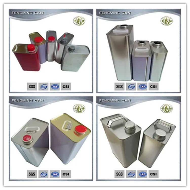 4 Liter Empty Lubricant Motor Oil Tin Can Containers Buy Tin Can