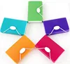 China factory wholesale candy color A6 bill folder for document