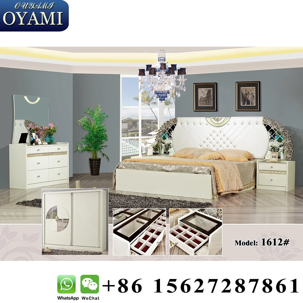 Mdf Dubai Bedroom Furniture Modern King Size Bed - Buy Mdf ...