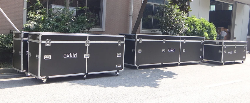 Yota offers 10'x10' luminous trade show exhibit event display stand booth