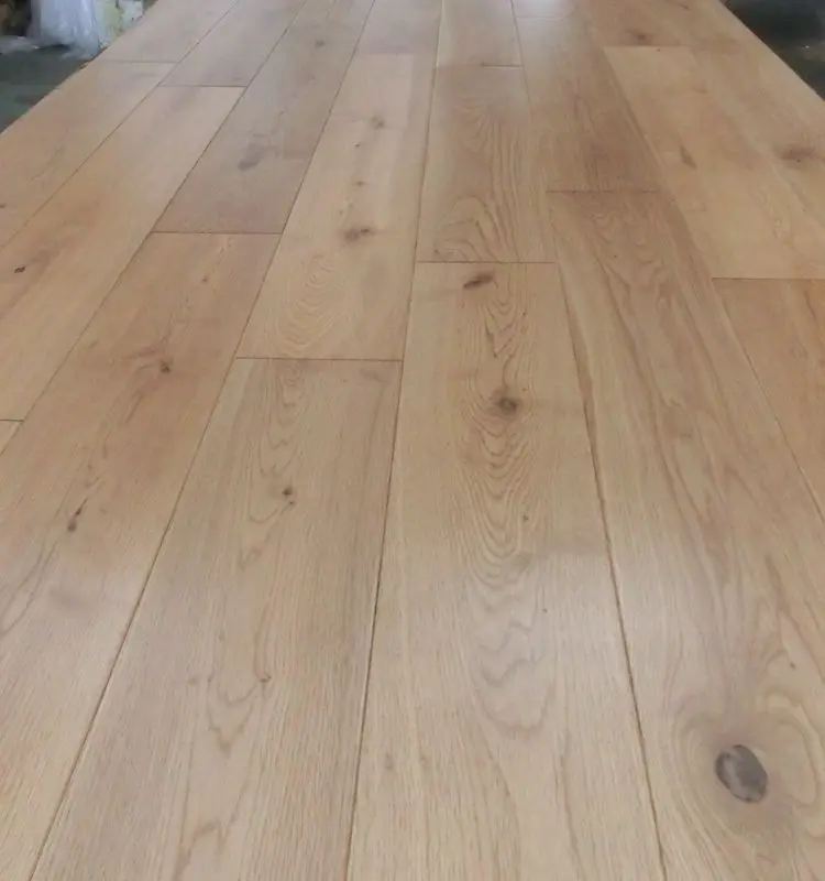 UV Oiled Handscraped Dark Oak Hardwood Floors