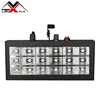 Home party equipment 18pcs rgb led mini disco dj strobe effect light