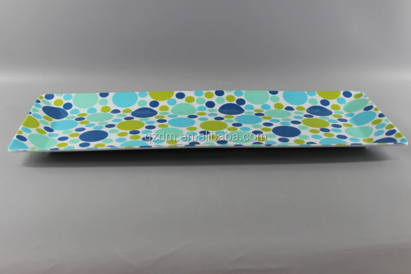 19 inch Plastic Square Tray Rectangle Tray 48.8X20CM