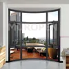 Aluminum Wood Casement window Grille/Friction Hinge Windows Custom