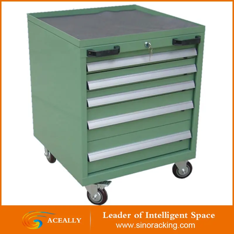 Aceally High Quality Metal Hardware Mobile Work Bench Tool Chest