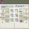 best sell MDF beauty cosmetic display showcase/ cosmetic display stand/custom size cosmetic shelf for shopping mall