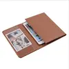 Wholesales mini notebook pu leather popular design document folder