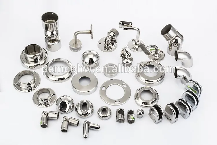 Wholesale Wall Mounted Ss Stair Railing Pipe Bracket Stainless Steel