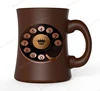 14OZ Ceramic Customized Mug in Clock shape