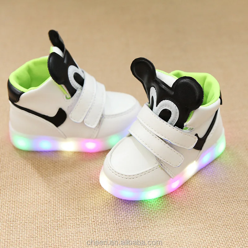 led light baby shoes