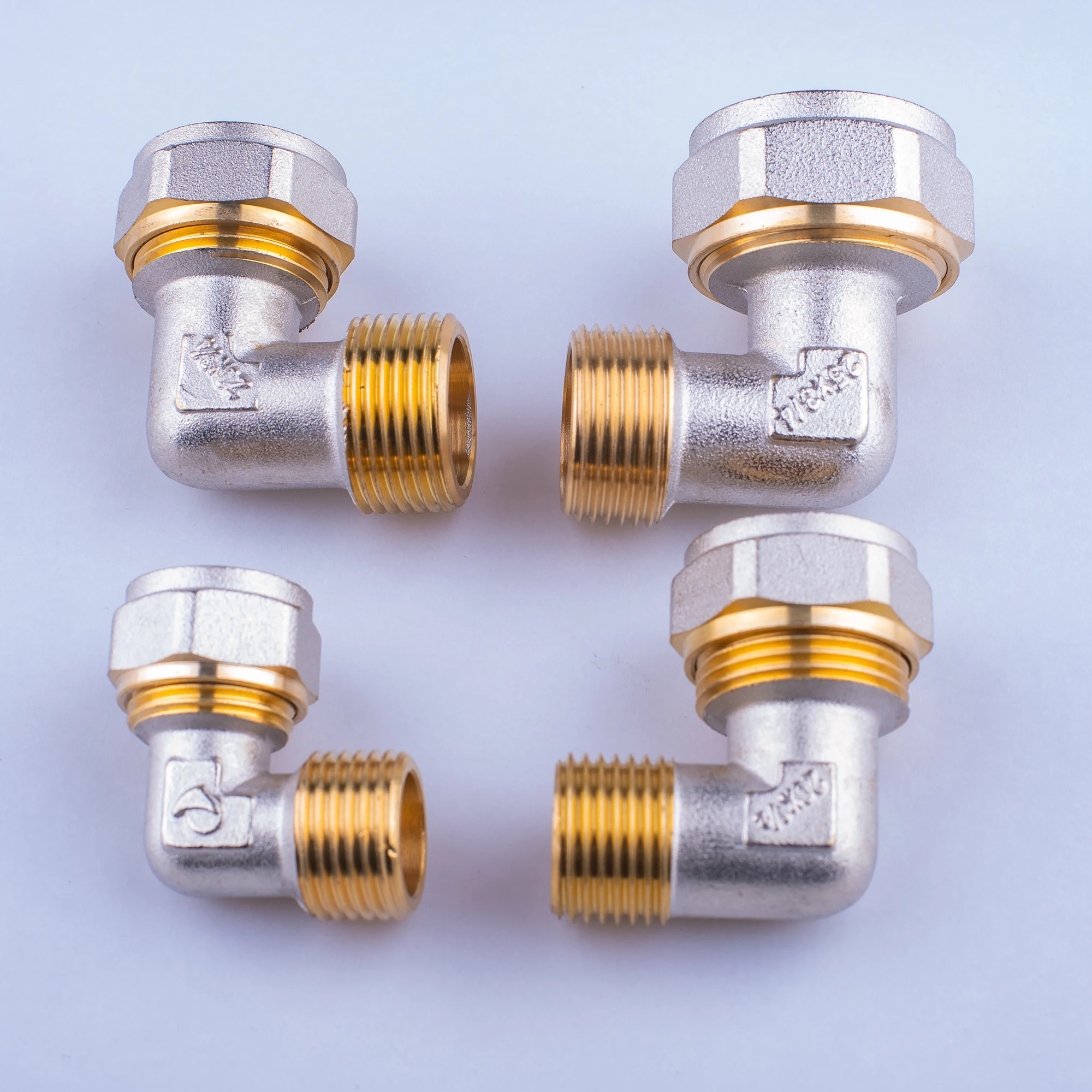 Pex Al Pex Pipe Brass Fitting Aluminium Plastic Pipe Tube Connector Brass Compression Hose Male