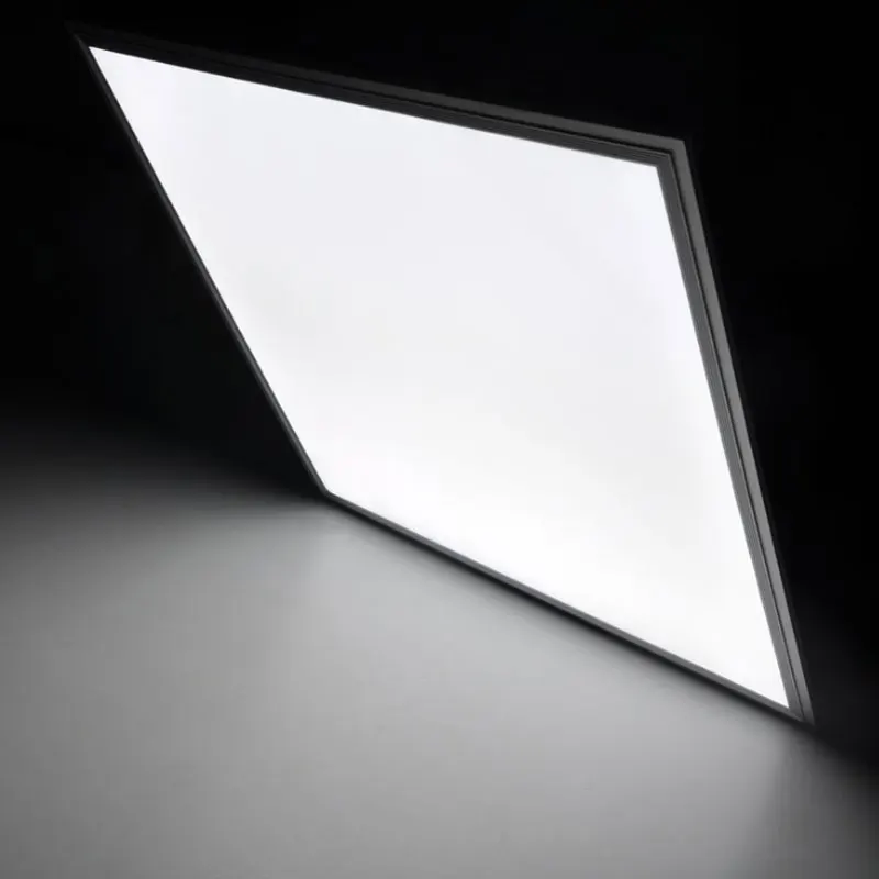 super slim 1X1 1X2 1X4 led flat panel light with white frame