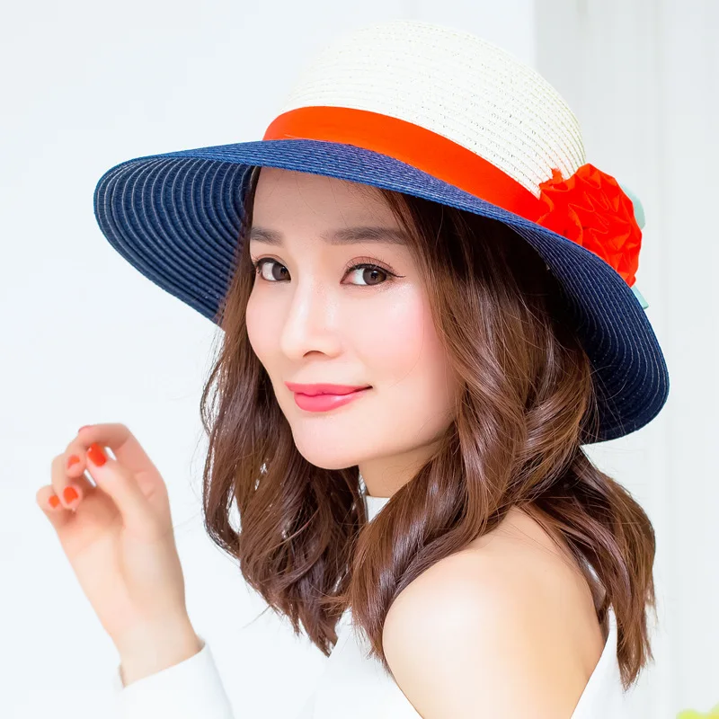 Top Quality Cheap Wholesale Custom promotion hat child jazz caps straw beach hats made in China.jpg