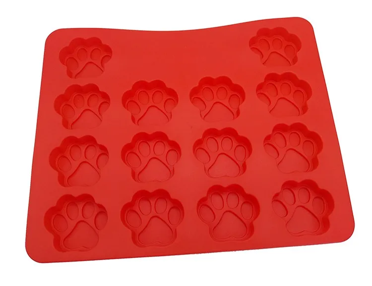Benhaida Food Grade Dog Bone Shape Silicone Ice Cube Tray Silicone Bone