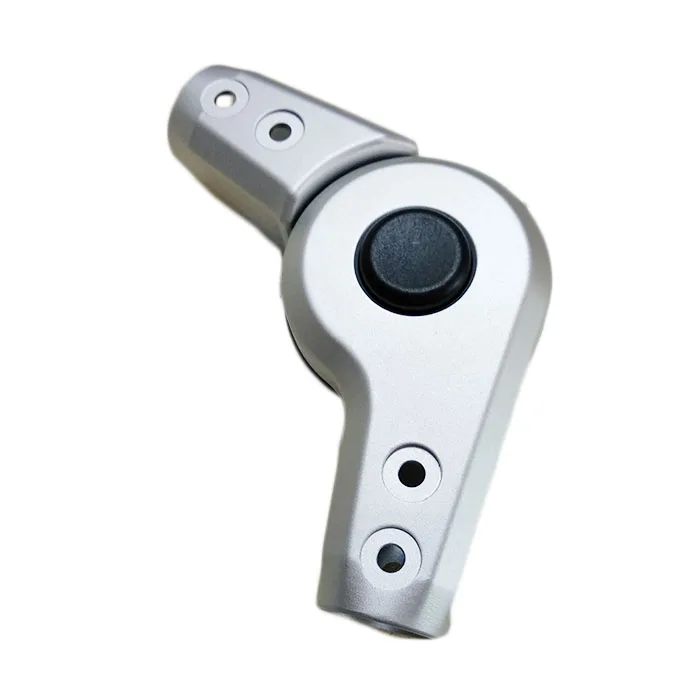 custom machined milled billet aluminum pivot twist push button ratchet