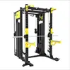 Large-scale fitness equipment flying bird squatting Smith combination squatting integrated training device lying push frame