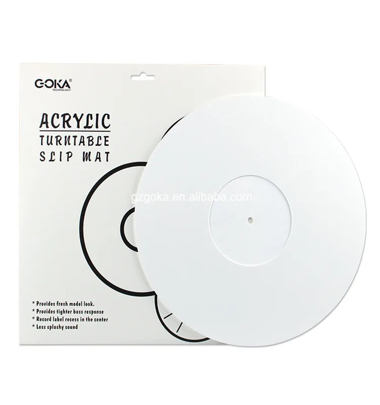 Gramophone Record Player Hifi Turntable Mat Dj Slipmats 12" Lp Vinyl