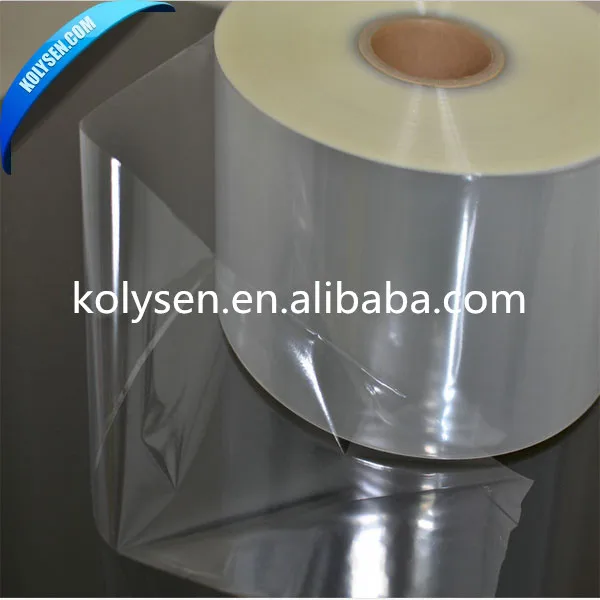 25 microns super clear BOPP tape film made in China