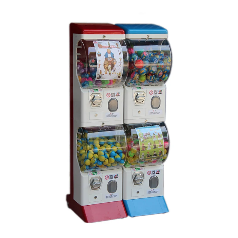 Red 2/” Capsules Vending Machine for Business Big Vending Machine Toys in Capsules Vending Machine for Kids