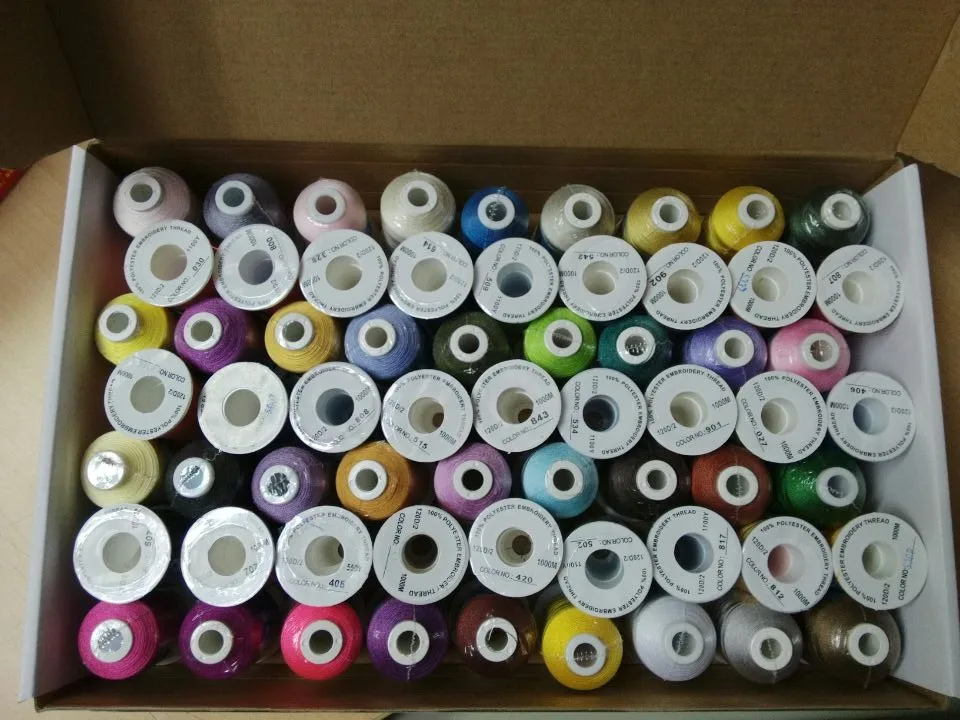 High Quality 40wt Polyester Embroidery Machine Thread,Digital Machine Embroidery Sewing Thread