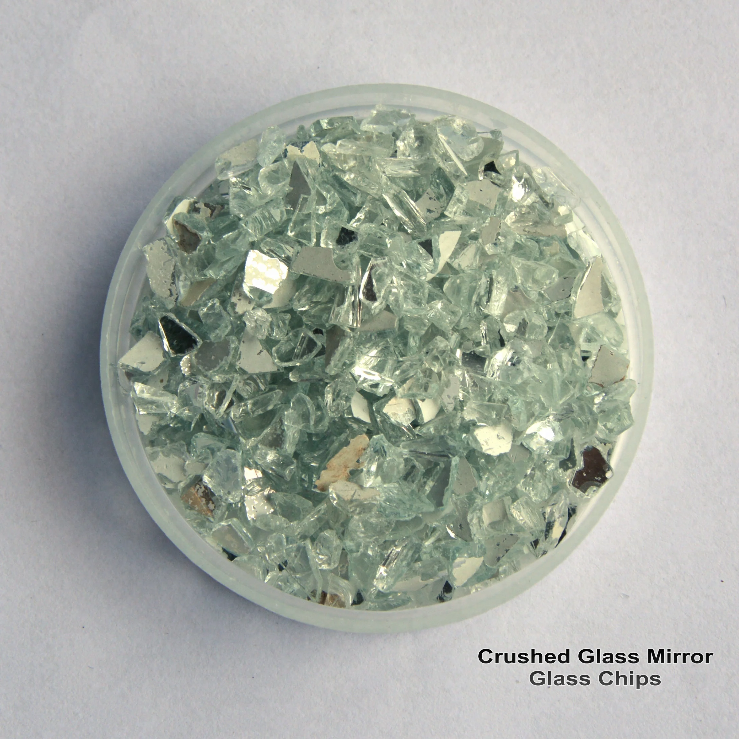 Recycled Plate Mirror Glass Crushed For Concrete Terrazzo Mixes