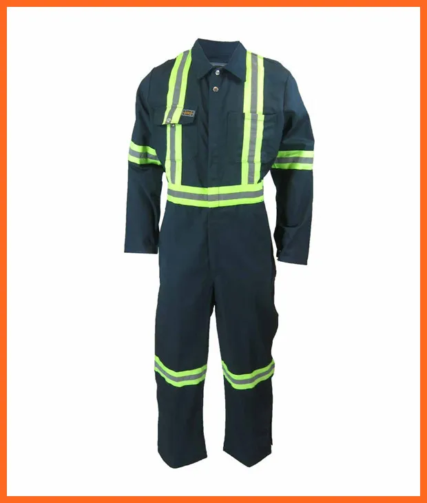 Navy Fr Coveralls With Reflective Tapes Buy Fr Coveralls,Fr Coveralls