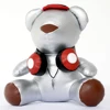 Eterm New Product Carton Funny Silver Color Bear Plush Toy