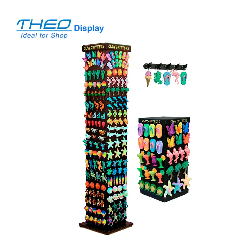 Mobile Display Spinner Rack For Clay Materials Buy Display
