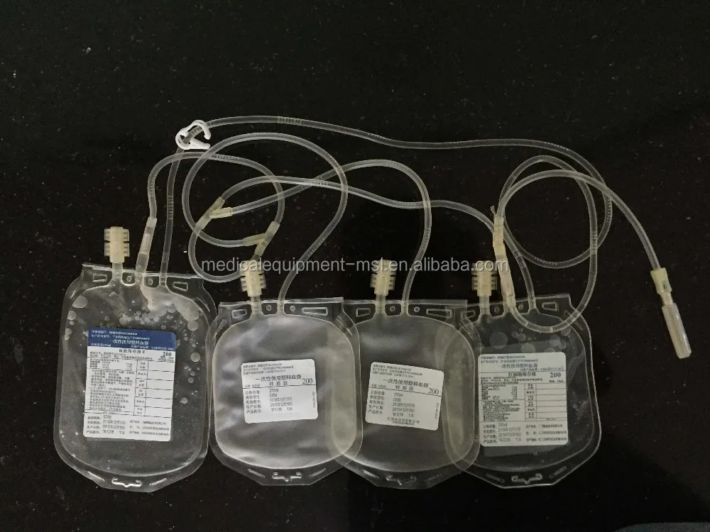 Cheap Blood Bag Manufacturers Price Single/double/triple/quadruple