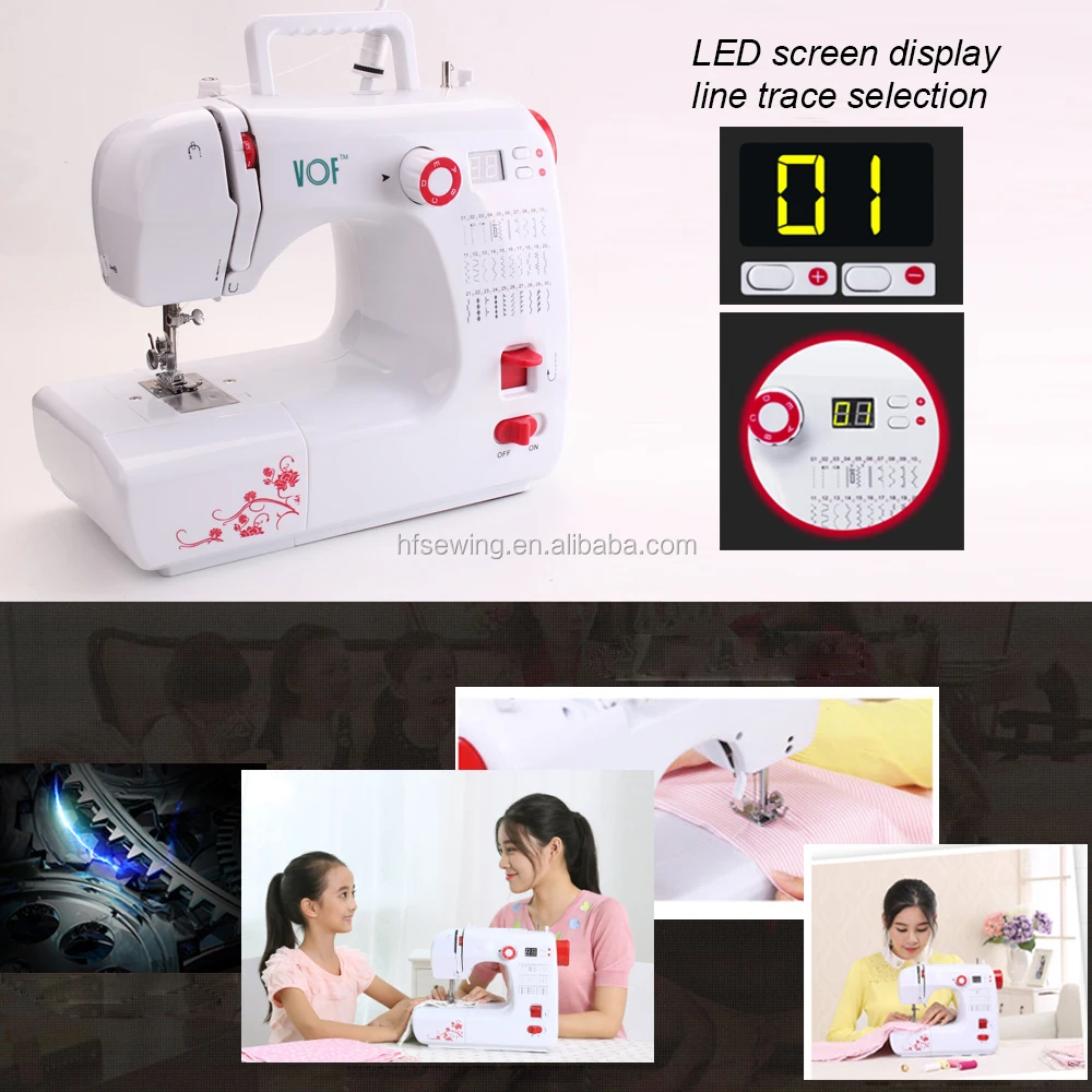100 Qc Inspect Fhsm702 Embroidery Machine Zigzag Hand Sewing Machine