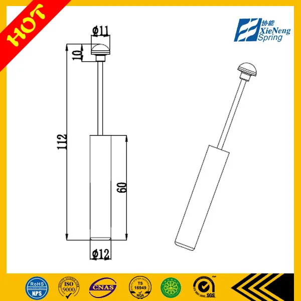 Hcl34 Soft Close Damper Trash Can Damper Buy Damper,Trash Can Damper
