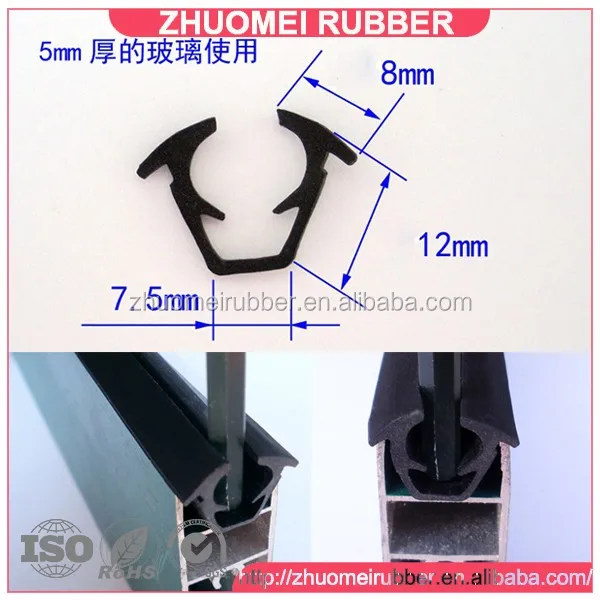 U Shaped Glass Rubber Beading For Window Door Buy Glass Rubber