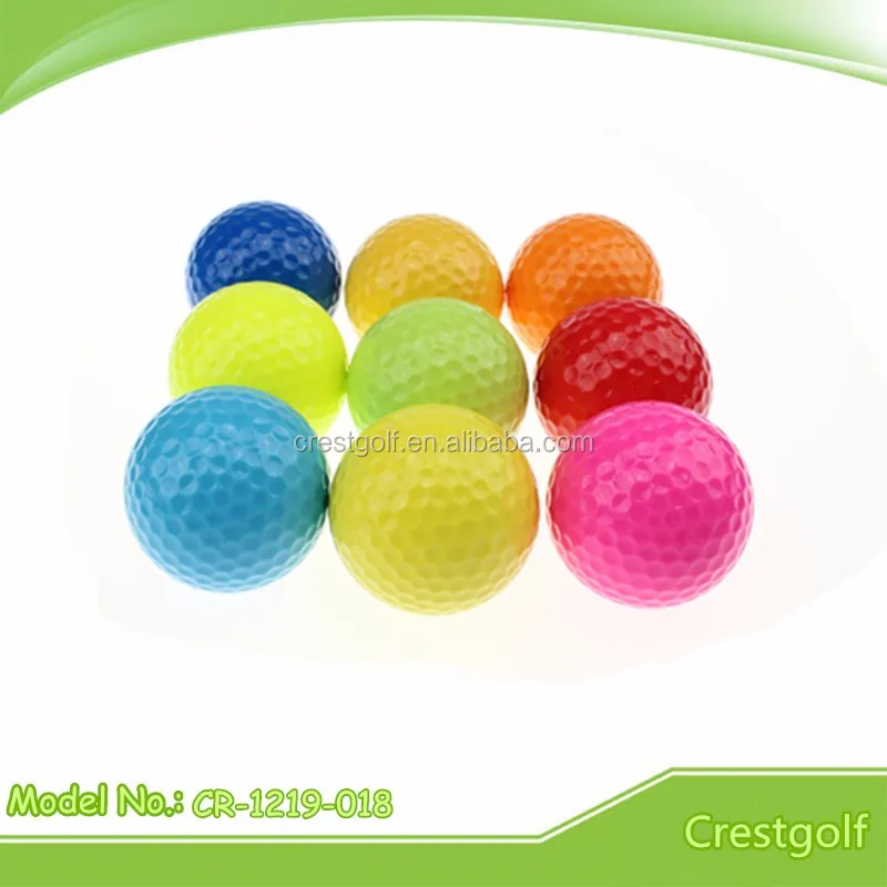 Bulk Mini Golf Ball Logo Design Custom Golf Mini Balls Color Balls