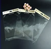 Clear Self Seal Zipper Plastic Retail Packaging OPP Poly Bag, Self Adhesive Lock Bag Package