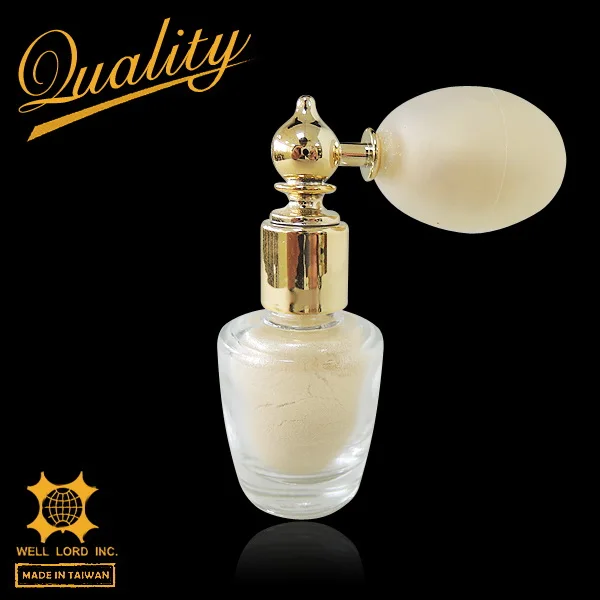 Classic Fancy Design Golden Refillable Bottle For Cosmetic Perfume