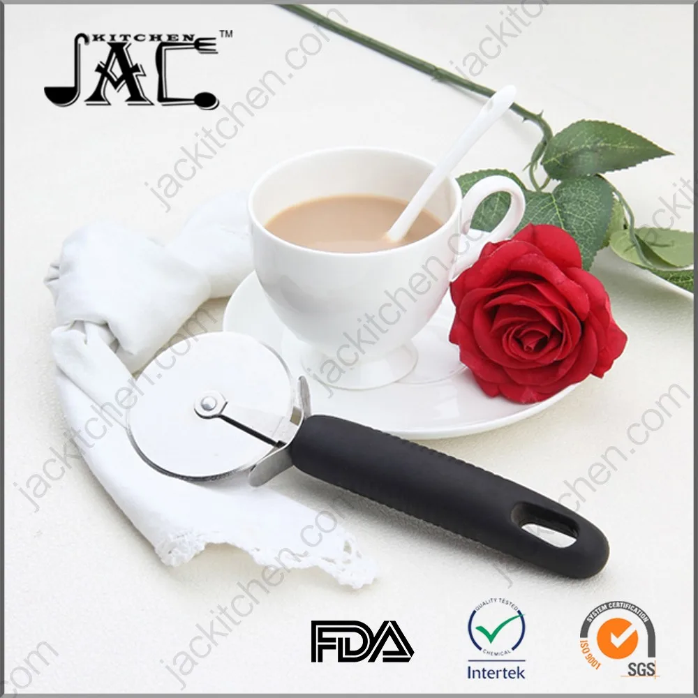 Anti Grip Pizza Wheel, Stainless Steel Pizza Cutter With Commercial Quality