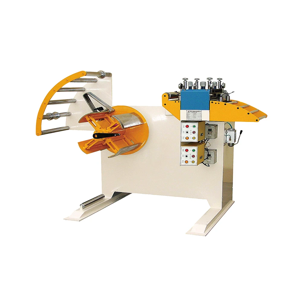 2 in 1 Coil Uncoiler Straightener Metal Sheet Unwinder Steel Plate ...