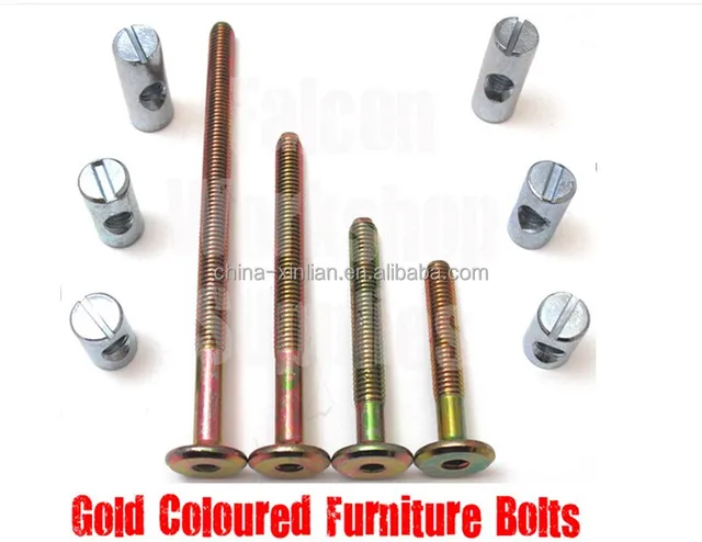 Cold Colored Furniture Bolt And Barrel Nut Buy Furniture Bolt