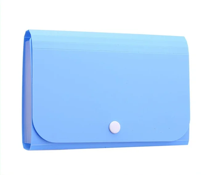 A4 Plastic Manila Folder Pp Clear Accordion Pocket Folder With Front