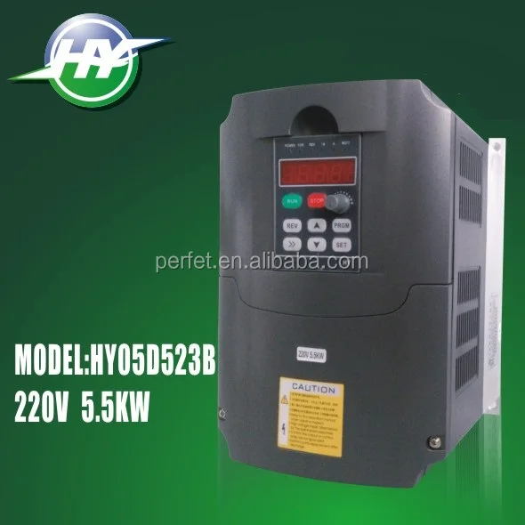 Inverter inverter monofase a frequenza variabile monofase trifase da 220 kW CA inverter VFD per motore trifase