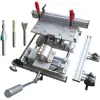 Multi functional mortise jig,aluminum or steel,dovetail hole making tools