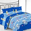 Hot selling cheap custom cartoon pattern beautiful printed bed sheet set
